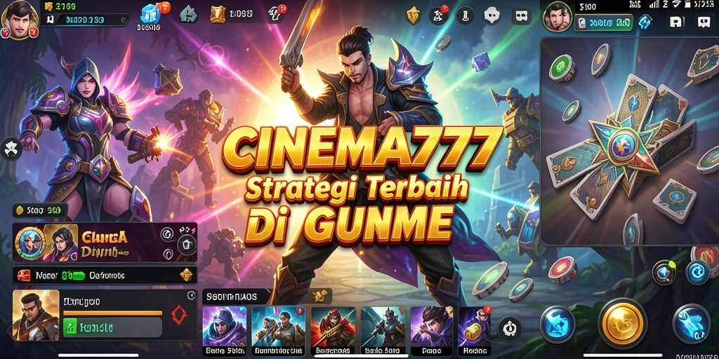 Tangkapan layar utama CINEMA777 dengan aksi strategi yang intens.