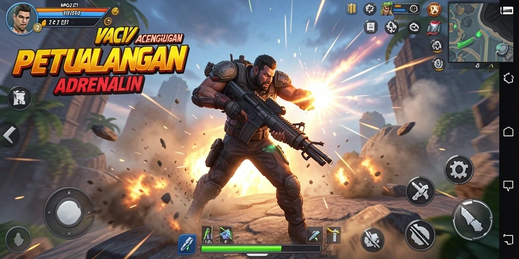 Tampilan gameplay seru dalam MPO2121 dengan aksi yang mendebarkan.